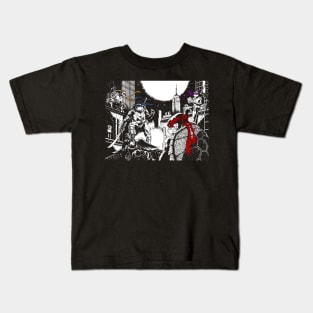 TMNT ninjas by night Kids T-Shirt